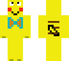 pikachu with bowtie