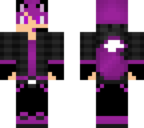 purple gamer boy