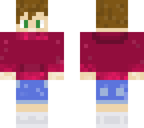 purple hoodie and shorts guy