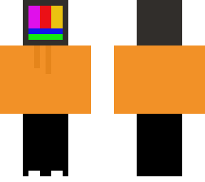 retro tv skin orange