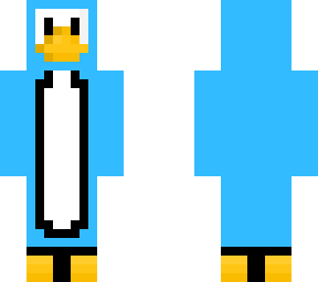 blue club penguin