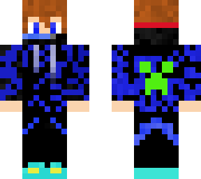 blue gamer boy