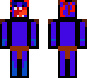 blue man