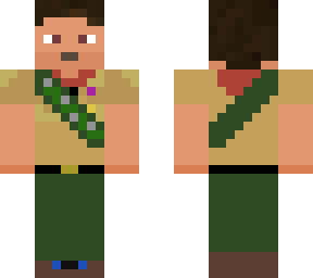 boyscout with sash