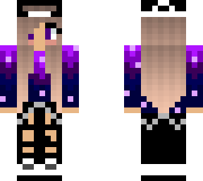 galaxy hoodie girl