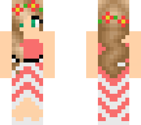girl w/dress and flower crown (updated)