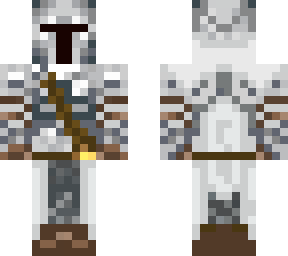 medival knight white
