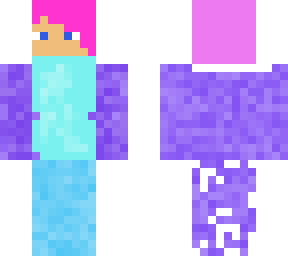 minecraft teen girl version made by earthspinner100 but sindex name is skywalker