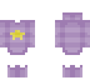 pastel purple star hoodie - ob