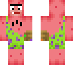 patrick with infinity gauntlet