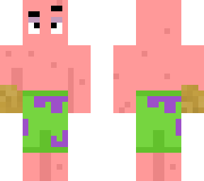 patrick with infinity gauntlet