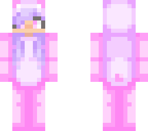 pruple/pink panda