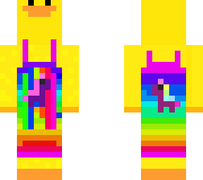 rainbow duck