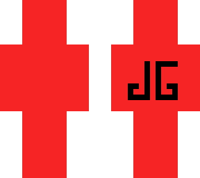 red/black jg skin