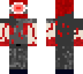 red cyber soilder