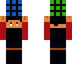 rubiks cube person