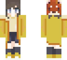 yellow sweater