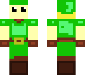 young link( legend of zelda ocarina of time)