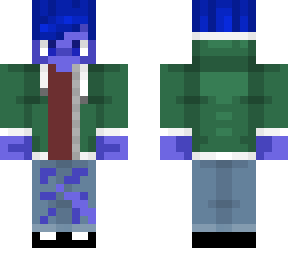 blue slime guy