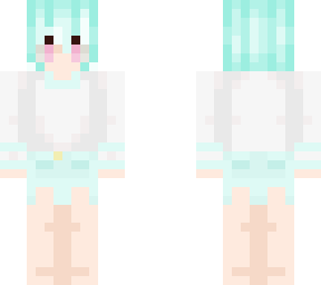 blueish girl