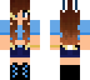 bunny girl blue