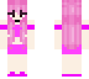 cute bubble gum girl (my first skin i just edited it a bit)