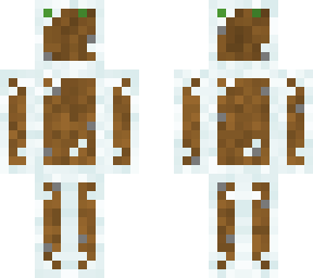 dirt man in glass