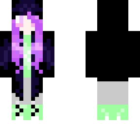 ender girl (green because of halloween glitch)