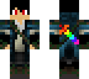 killer with rainbow sword