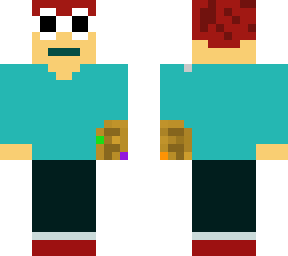 myself with clout goggles and gauntlet