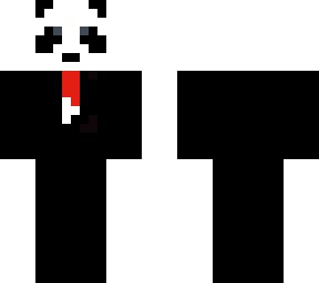 panda in tux