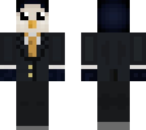 penguin in suit