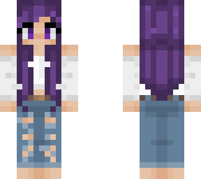 purple girl
