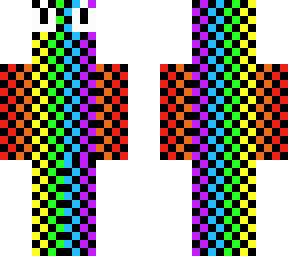 rainbow dots with eyes
