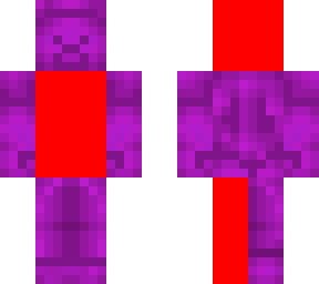 red and purple steve