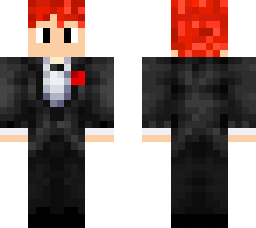 red hair boy tuxedo
