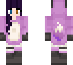 the cuddle club! (purple) (purple/black hair)