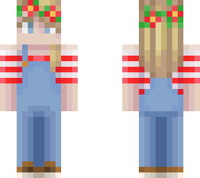 this is me - remake of my persona with overalls :3