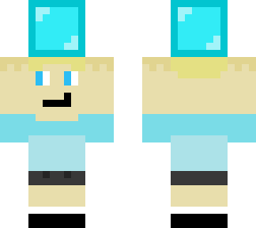 blond child hoding a block of diamond.