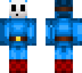 blue shy guy boi