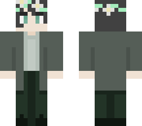 boy with flower crown