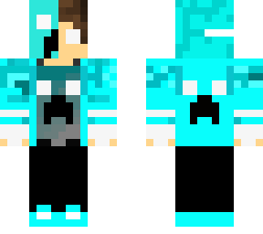 creeper boy blue herobrine