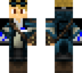 dark blue steampunker