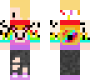 doughnut/donut panda hoodie edit rainbow edition for slim