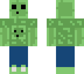 green slime removable clothes
