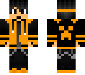 orange creeper hoodie