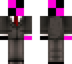 pink and black texture tuxedo