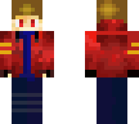 red hoodie boy