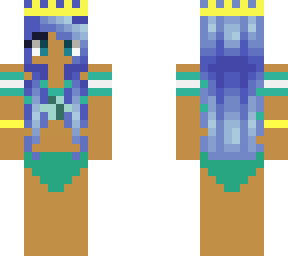 swim suit princess blue