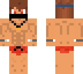swimming men